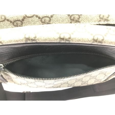  GUCCI グッチ GGプラス ショルダーバッグ PVC レザー レディース 114291 ベージュ