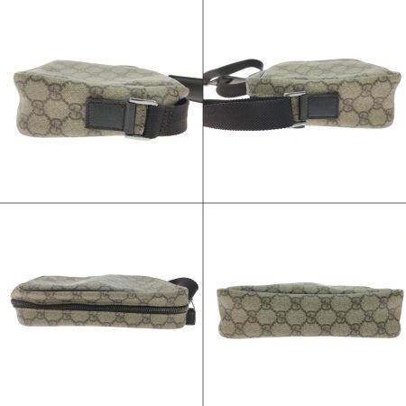  GUCCI グッチ GGプラス ショルダーバッグ PVC レザー レディース 114291 ベージュ