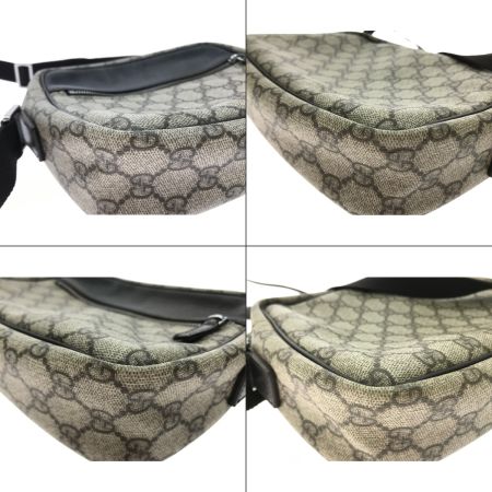  GUCCI グッチ GGプラス ショルダーバッグ PVC レザー レディース 114291 ベージュ