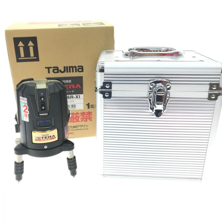 TAJIMA タジマ 高輝度レーザー墨出し器 乾電池タイプ GT4R-XI GT4R-Xi ブラック｜中古｜なんでもリサイクルビッグバン