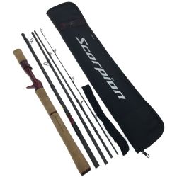 ▼▼ SHIMANO シマノ ルアーロッド 19スコーピオン Scorpion  5ピース 1652R-5 Aランク