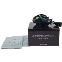 ▼▼ SHIMANO シマノ 右巻きベイトリール 17スコーピオンDC 03661 100HG Aランク