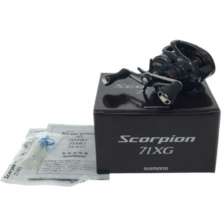  SHIMANO シマノ 左巻きベイトリール 箱付属 16スコーピオン 03474 71XG