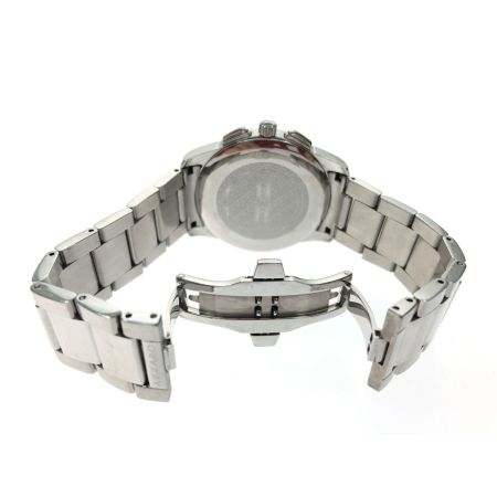  azzaro メンズ腕時計 クオーツ クロノグラフ ステンレススチール