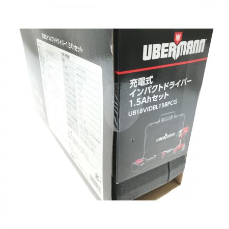  コメリ ウーバマン 充電式インパクトドライバー 1.5Ahセット UB18VIDBL15BPCG