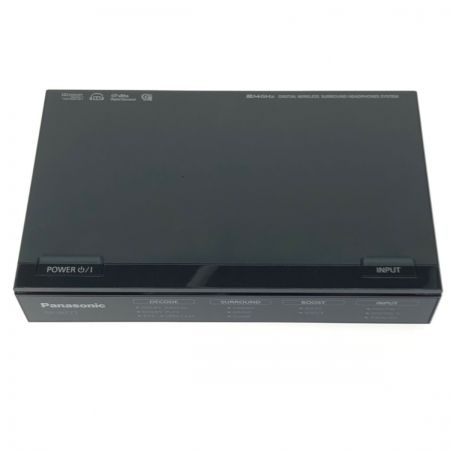  Panasonic パナソニック デジタル ワイヤレス サラウンド ヘッドホン RP-WF7-K ブラック