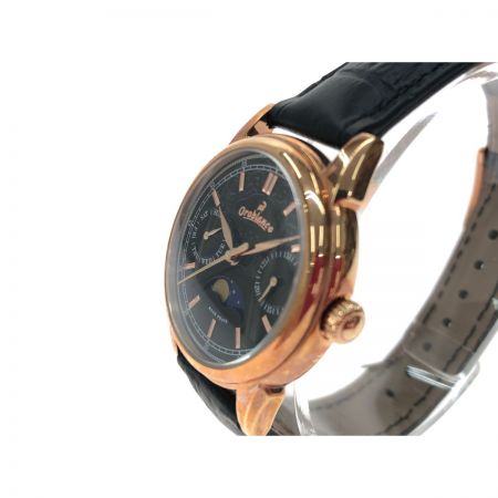  Orobianco オロビアンコ レディース腕時計 クオーツ ビアンコネーロ BIANCONERO ムーンフェイス  OR0075-33