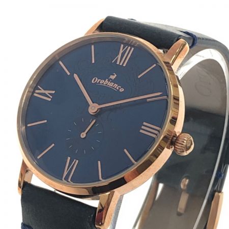  Orobianco オロビアンコ シンパティア SIMMPATIA レディース腕時計 付属品有  OR0072-5 ブルー
