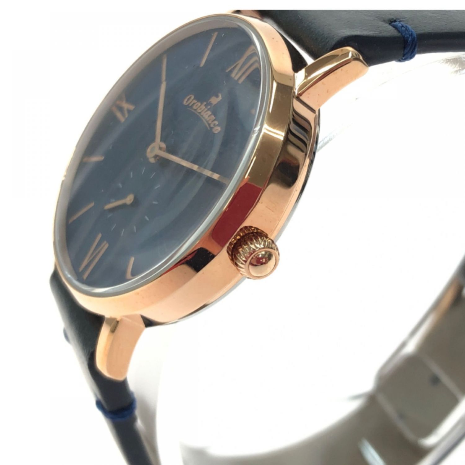 ▼▼Orobianco オロビアンコ シンパティア SIMMPATIA レディース腕時計 付属品有  OR0072-5 ブルー