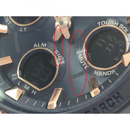  CASIO カシオ レディース腕時計 Baby-G ベビーG 電波ソーラー デジアナ  BGA-2510 ネイビー