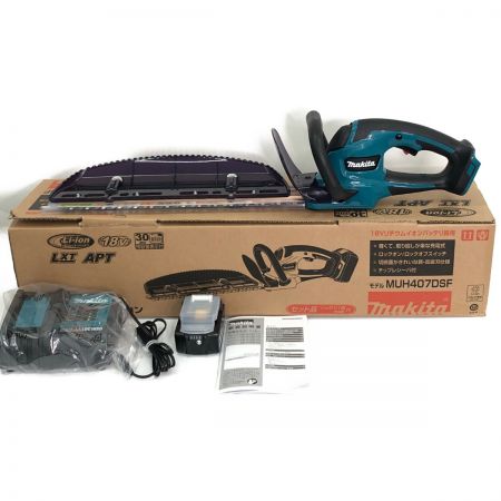  MAKITA マキタ 400mm充電式生垣バリカン MAKITA MUH407DSF グリーン