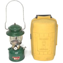 ▼▼ Coleman コールマン ガソリンランタン 動作未チェック 現状渡し 使用感有 ジャンク 200A ｸﾞﾘｰﾝ グリーン Cランク