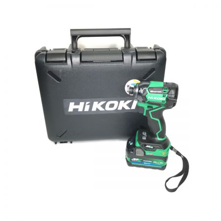  HiKOKI ハイコーキ コードレスインパクトドライバー WH36DC(2XPSZ) WH36DC グリーン