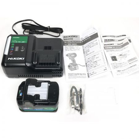  HiKOKI ハイコーキ コードレスインパクトドライバー WH36DC(2XPSZ) WH36DC グリーン
