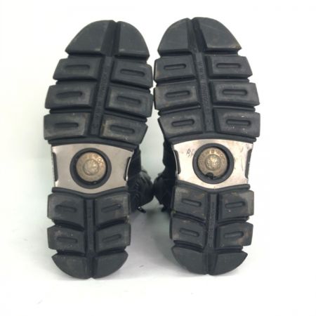  NEWROCK バイク厚底ブーツ サイズ４２ ブラック