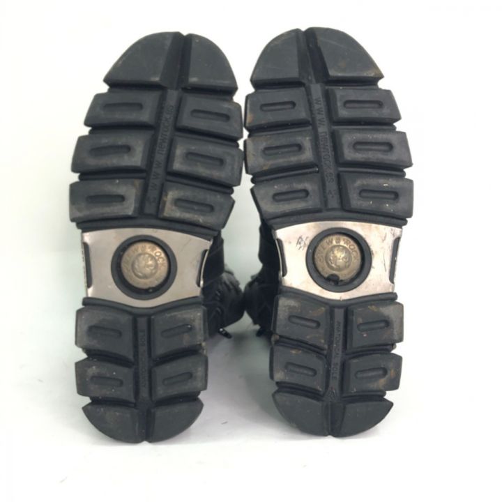 NEWROCK バイク厚底ブーツ サイズ42 ブラック - 中古スポーツ