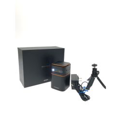 ▼▼ FATORK 小型モバイルプロジェクター ホームプロジェクター 200ANSIルーメン1080Pサポート 4K対応 リモコン欠品 ?D042 Bランク