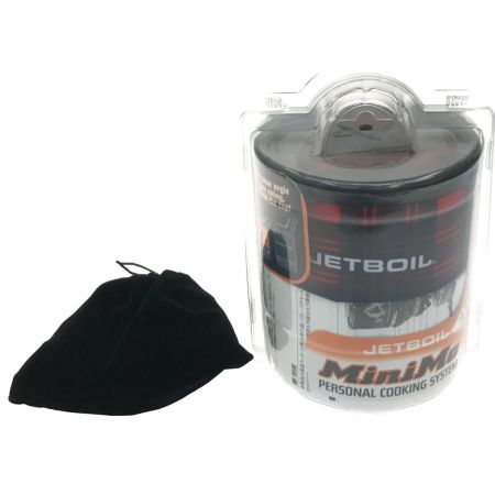  mont･bell モンベル シングルガスバーナー JETBOIL ミニモ 動作未確認 JETBOIL ミニモ