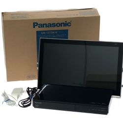 ▼▼ Panasonic パナソニック プライベート・ビエラ ブルーレイディスクプレーヤー HDDレコーダー付 ポータブル地上・BS・110度CSデジタルテレビ UN-15TD6-K Bランク