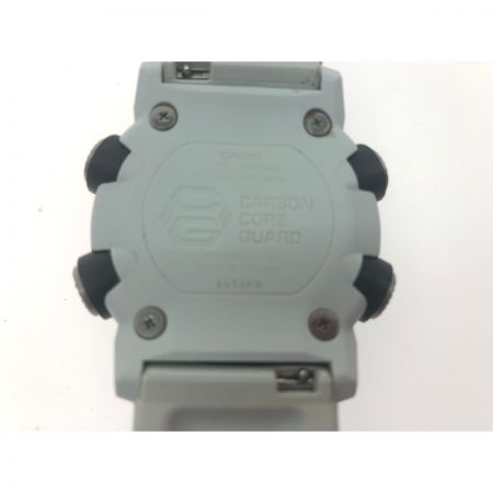  CASIO カシオ メンズ腕時計 デジアナウォッチ G-SHOCK Gショック カーボン クオーツ  GA-2000 ホワイトグレー