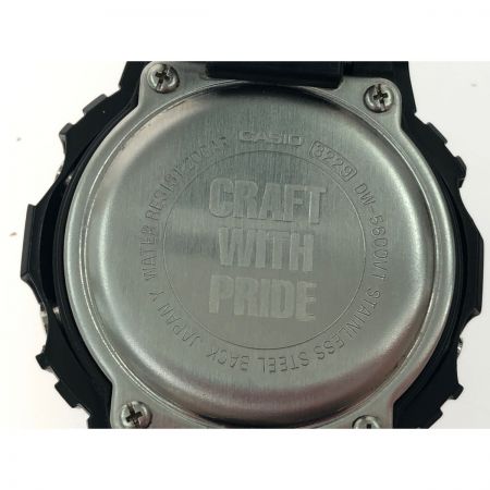  CASIO カシオ メンズ腕時計 クオーツ G-SHOCK Gショック NEIGHBORHOODコラボウォッチ DW-5600VT ブラック