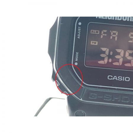  CASIO カシオ メンズ腕時計 クオーツ G-SHOCK Gショック NEIGHBORHOODコラボウォッチ DW-5600VT ブラック