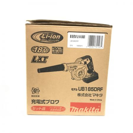  MAKITA マキタ 充電式ブロ 本体＋バッテリー＋充電器 UB185DRF グリーン