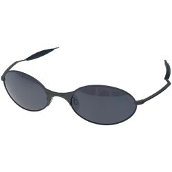 ▼▼ OAKLEY オークリー サングラス メタルフレーム グレー レンズキズ多数 付属品なし Cランク