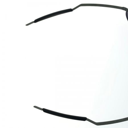  OAKLEY オークリー サングラス メタルフレーム グレー レンズキズ多数 付属品なし