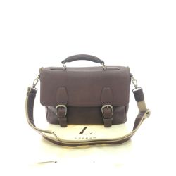 ▼▼ 土屋鞄 メンズ ショルダーバッグ トーンオイルヌ 斜め掛け A4サイズ ブラウン Bランク