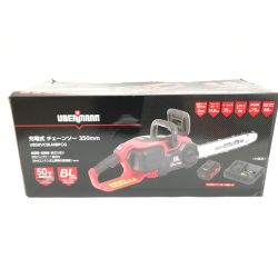 ▼▼ コメリ 充電式チェーンソー UB50VCBL350N 電池パック・充電器セット UB50VCBL40BPCG Sランク