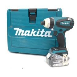 ▼▼ MAKITA マキタ インパクトドライバ  TP141D グリーン 充電池×1・ケース付属 充電回数3回 Bランク