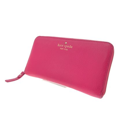 Kate Spade ケイトスペード レディース 長財布 シダー ストリート レイシー ラウンドファスナー  PWRU3898 670 ピンク