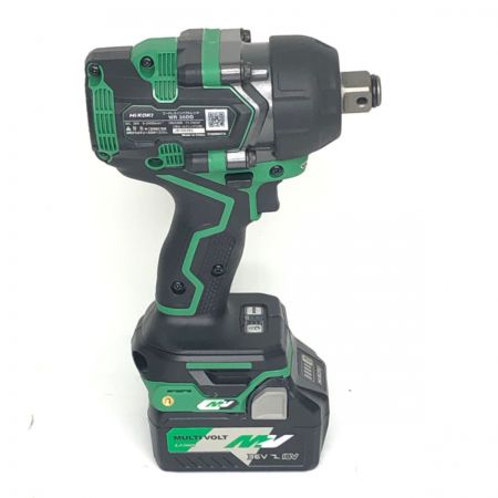  HiKOKI ハイコーキ 充電式インパクトレンチ バッテリー・ケース付属 WR36DD グリーン×ブラック