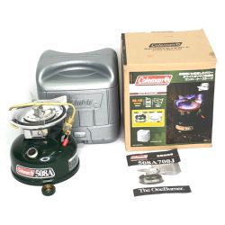 ▼▼ Coleman コールマン シングルガスバーナー スポーツスター 箱・ケース付属 508A700J Aランク