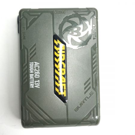  BURTLE バートル AIRCRAFT空調服用工具 ファンバッテリーセット13V PSEマークあり AC260 ブラック
