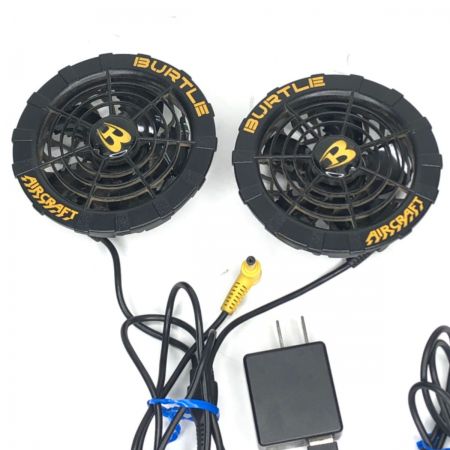  BURTLE バートル AIRCRAFT空調服用工具 ファンバッテリーセット13V PSEマークあり AC260 ブラック