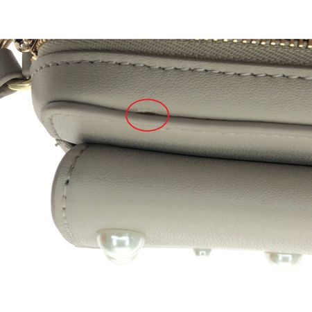  FURLA フルラ レディース ミニショルダー デリッツィオーサ パール付 963575 ベージュ