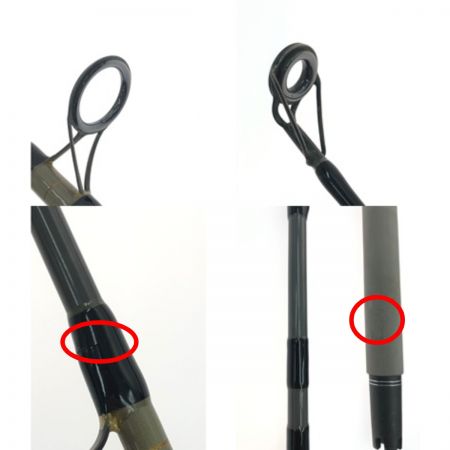  SAURUS ザウルス SAURUS BORON SHAFT ルアーロッド  SS90GT-8 クラックあり