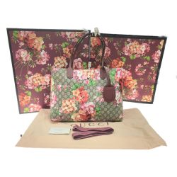▼▼ GUCCI グッチ レディース GGブルームス リバーシブルトートバッグ 368568 Bランク
