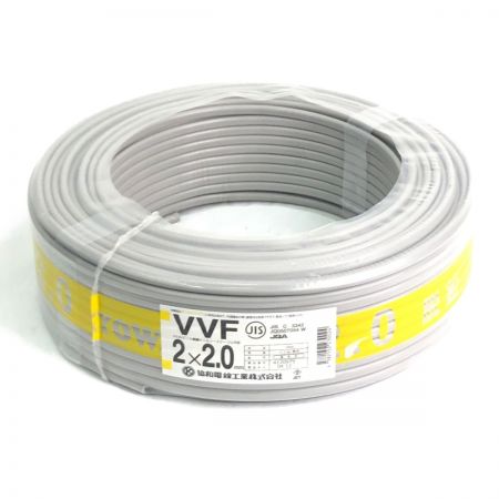  協和電線工業株式会社 VVFケーブル 2×2.0ｍｍ 100m