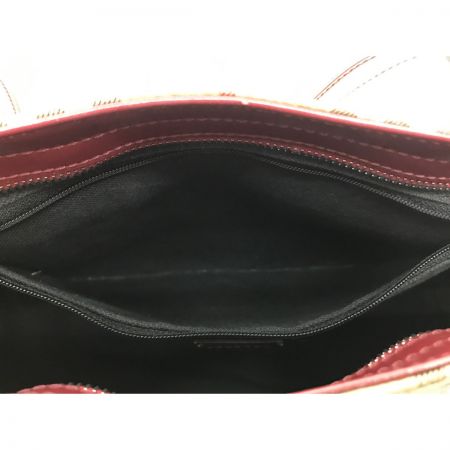  BURBERRY バーバリー ヘイマーケットチェック PVCトート T-04-01 ブラウン