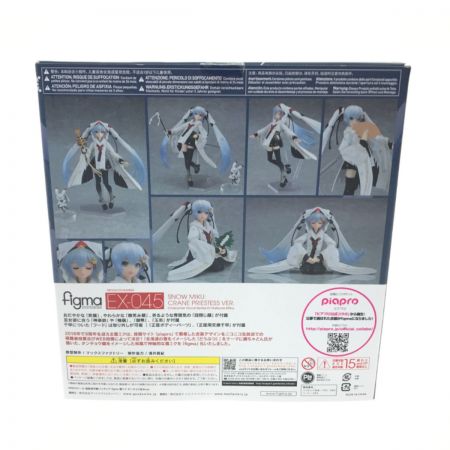    figma 雪ミク タンチョウ巫女ver. 未開封品