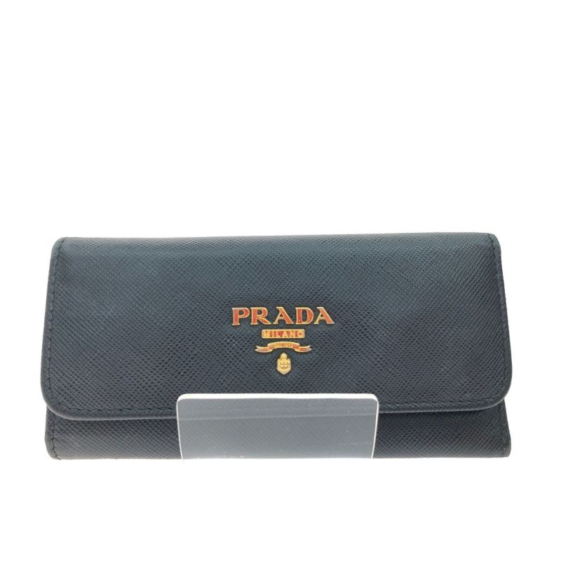 PRADA 直営店購入正規品 サフィアーノ レザー 6本用 キーケース プラダ 