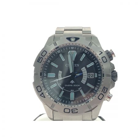  CITIZEN シチズン メンズ腕時計 エコドライブ電波時計 PROMASTER MARINE AS7141-60E