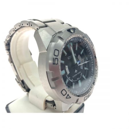  CITIZEN シチズン メンズ腕時計 エコドライブ電波時計 PROMASTER MARINE AS7141-60E