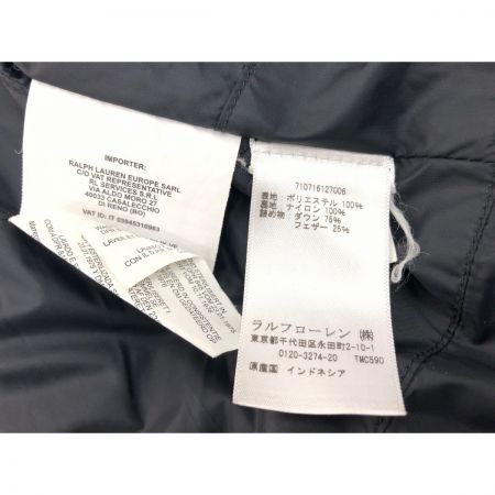  RALPH LAUREN ラルフローレン メンズ ダウンジャケット ビッグポニー 刺繍 リップストップ パーカー Sサイズ グリーン