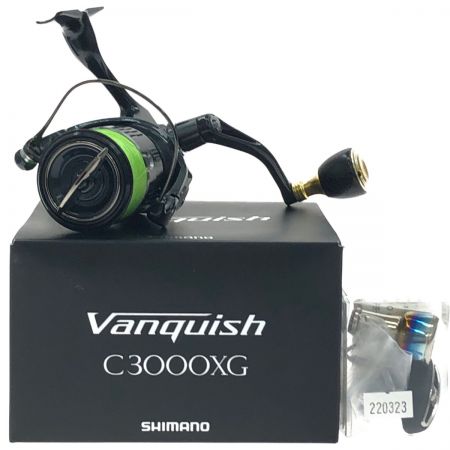  SHIMANO シマノ スピニングリール ヴァンキッシュ C3000XG -B 03960 箱・夢屋ハンドルノブ付属