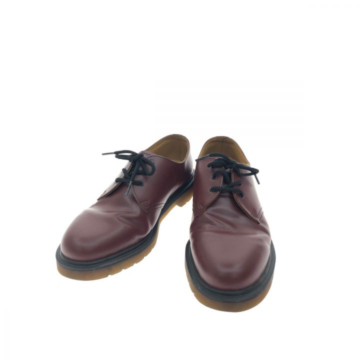 Dr.Martens ドクターマーチン メンズ 3ホール プレーンウェルト イエローステッチなし 25.5cm 1461 Mono  チェリーレッド｜中古｜なんでもリサイクルビッグバン