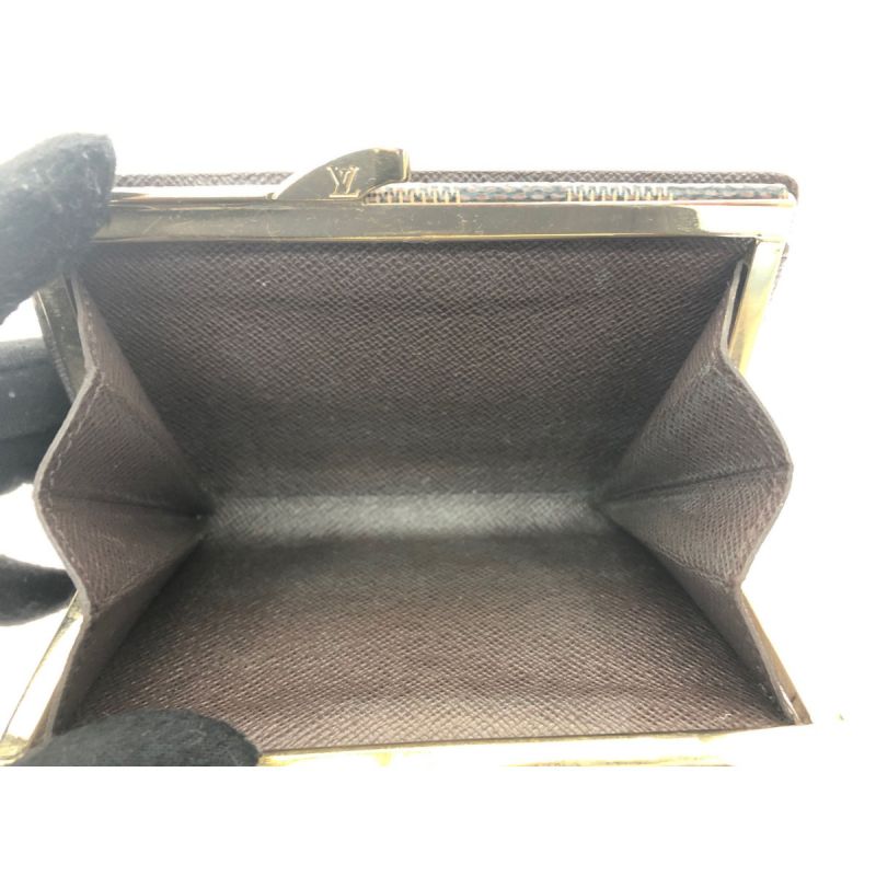 中古】 LOUIS VUITTON ルイヴィトン ダミエ ポルトフォイユ ヴィエノワ ...